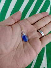 Cargar imagen en el visor de la galería, Colgante Cianita Azul Plata Mod 1
