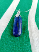 Cargar imagen en el visor de la galería, Colgante Cianita Azul Plata Mod 3
