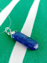 Cargar imagen en el visor de la galería, Colgante Cianita Azul Plata Mod 3
