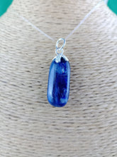Cargar imagen en el visor de la galería, Colgante Cianita Azul Plata Mod 6
