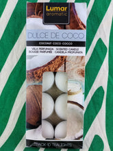 Cargar imagen en el visor de la galería, Pack 10 Velas Aroma Dulce de Coco
