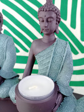 Cargar imagen en el visor de la galería, Portavelas 3 Budas
