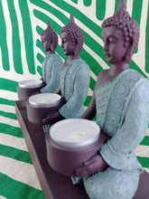 Cargar imagen en el visor de la galería, Portavelas 3 Budas
