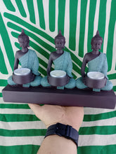 Cargar imagen en el visor de la galería, Portavelas 3 Budas
