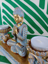 Cargar imagen en el visor de la galería, Portavelas Buda Dorado
