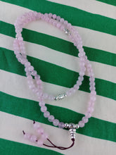 Cargar imagen en el visor de la galería, Japamala Cuarzo Rosa
