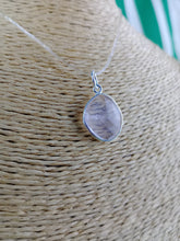 Cargar imagen en el visor de la galería, Colgante Cuarzo Rosa Plata Mod 1
