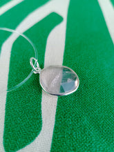 Cargar imagen en el visor de la galería, Colgante Cuarzo Rosa Plata Mod 1
