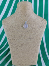 Cargar imagen en el visor de la galería, Colgante Cuarzo Rosa Plata Mod 2
