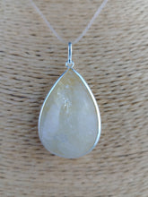 Cargar imagen en el visor de la galería, Colgante Citrino Plata Lagrima Mod. 2
