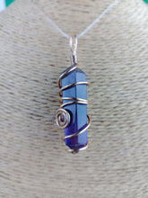 Cargar imagen en el visor de la galería, Colgante Amatista  Biterminada Metal Mod. 5
