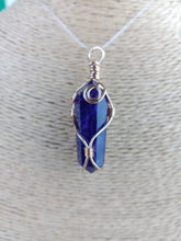 Cargar imagen en el visor de la galería, Colgante Amatista  Biterminada Metal Mod. 4
