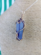 Cargar imagen en el visor de la galería, Colgante Amatista  Biterminada Metal Mod. 4
