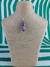 Cargar imagen en el visor de la galería, Colgante Amatista  Biterminada Metal Mod. 3
