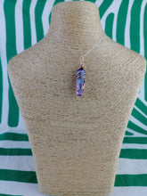 Cargar imagen en el visor de la galería, Colgante Amatista  Biterminada Metal Mod. 2
