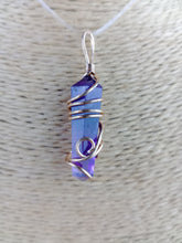 Cargar imagen en el visor de la galería, Colgante Amatista  Biterminada Metal Mod. 2
