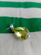 Cargar imagen en el visor de la galería, Colgante Cuarzo Limon Plata Lagrima
