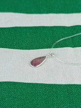 Cargar imagen en el visor de la galería, Colgante Turmalina Rosa Plata Mod. 4
