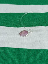 Cargar imagen en el visor de la galería, Colgante Turmalina Rosa Plata Mod. 3

