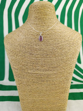 Cargar imagen en el visor de la galería, Colgante Turmalina Rosa Plata Mod. 1
