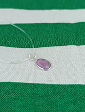 Cargar imagen en el visor de la galería, Colgante Turmalina Rosa Plata Mod. 1
