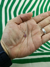 Cargar imagen en el visor de la galería, Colgante Turmalina Rosa Plata Mod. 1
