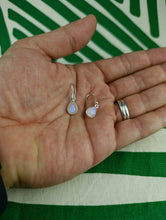 Cargar imagen en el visor de la galería, Pendientes Plata Lagrima Piedra Luna Mod. 2

