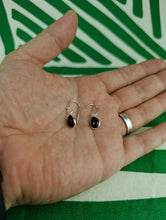 Cargar imagen en el visor de la galería, Pendientes Plata Lagrima Turmalina Mod. 1
