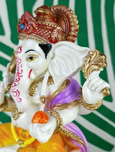 Cargar imagen en el visor de la galería, Ganesha Trono Color Grande
