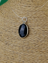 Cargar imagen en el visor de la galería, Colgante Turmalina Negra Plata Mod. 3

