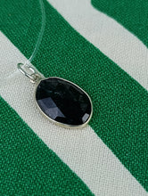 Cargar imagen en el visor de la galería, Colgante Turmalina Negra Plata Mod. 3
