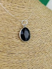 Cargar imagen en el visor de la galería, Colgante Turmalina Negra Plata Mod. 2
