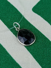 Cargar imagen en el visor de la galería, Colgante Turmalina Negra Plata Mod. 2
