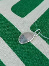 Cargar imagen en el visor de la galería, Colgante Cuarzo Rosa Plata Mod 6
