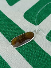 Cargar imagen en el visor de la galería, Colgante Ojo de Tigre Plata Mod 5
