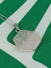 Cargar imagen en el visor de la galería, Colgante Cuarzo Rosa Estrella 6 puntas Mod 1
