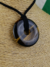 Cargar imagen en el visor de la galería, Colgante Donut Ojo de Tigre Mod 2
