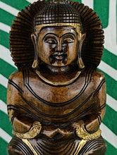 Cargar imagen en el visor de la galería, Figura Buda Madera Mediano
