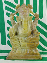 Cargar imagen en el visor de la galería, Figura Ganesha Piedra Jabon
