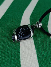Cargar imagen en el visor de la galería, Colgante Obsidiana Nevada con Brillante Mod.2
