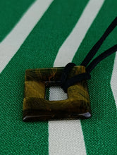 Cargar imagen en el visor de la galería, Colgante Rombo Ojo de Tigre Mod. 3
