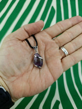 Cargar imagen en el visor de la galería, Colgante Amatista con Brillante Mod. 3
