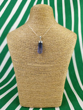 Cargar imagen en el visor de la galería, Colgante Punta Fluorita Plata Mod 4
