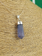 Cargar imagen en el visor de la galería, Colgante Punta Fluorita Plata Mod 4
