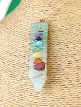 Cargar imagen en el visor de la galería, Colgante Chakras Aventurina
