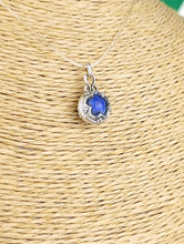 Cargar imagen en el visor de la galería, Colgante Gotland de Plata con Lapislazuli Mod 1
