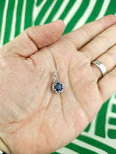 Cargar imagen en el visor de la galería, Colgante Gotland de Plata con Lapislazuli Mod 2
