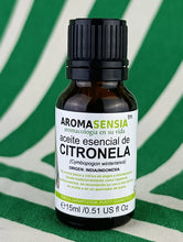 Cargar imagen en el visor de la galería, Aceite Esencial de Citronela 15 ml Aromasensia
