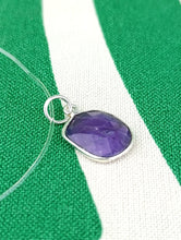 Cargar imagen en el visor de la galería, Colgante Amatista  Plata Mod 2
