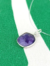 Cargar imagen en el visor de la galería, Colgante Amatista  Plata Mod 2
